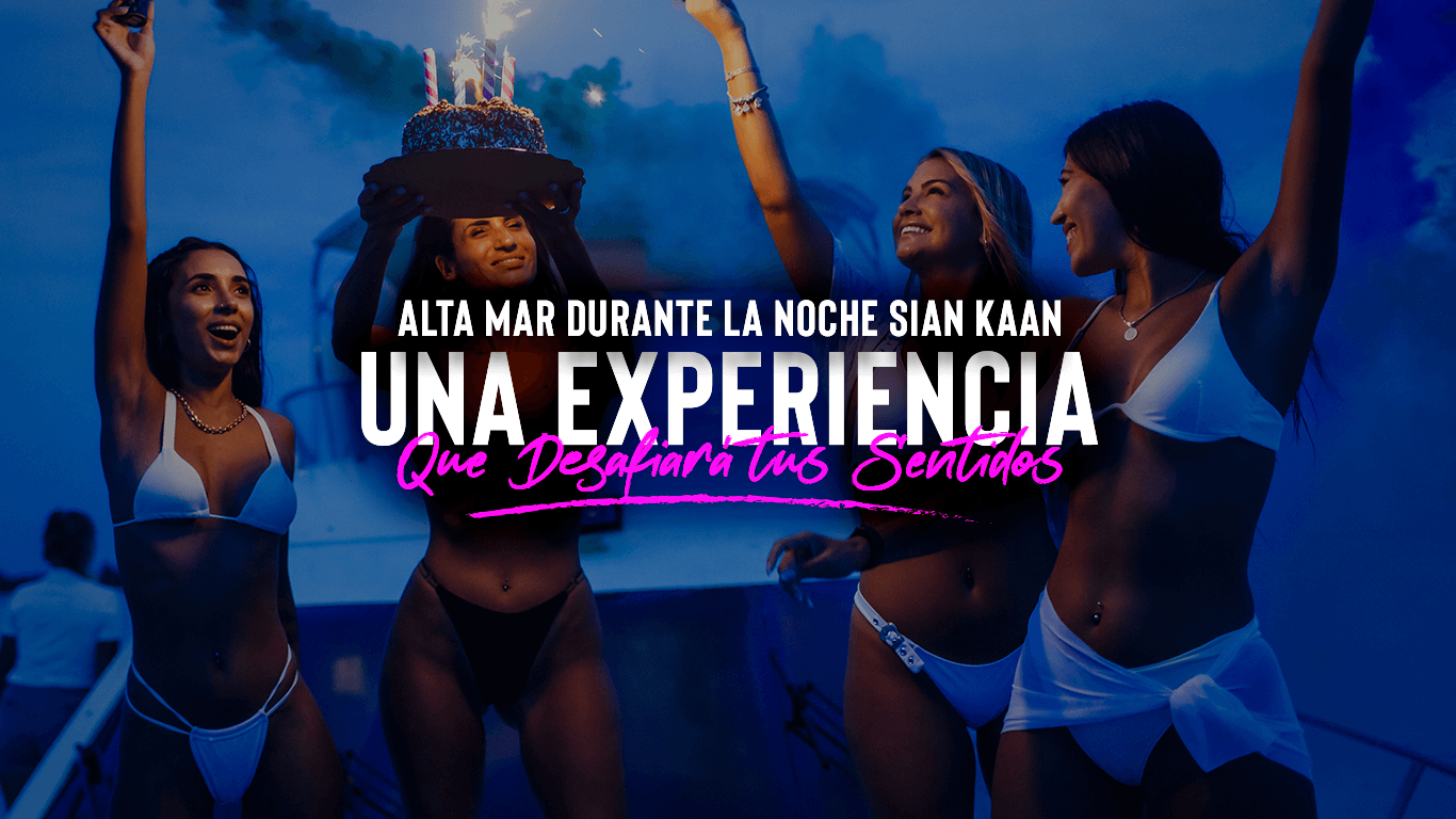 Riviera Maya | Experiencia en Alta Mar Durante La Noche Sian KaAn